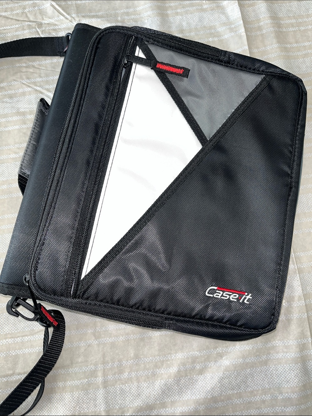 Case-It Zip Tab Binder/Protective Carrying Case